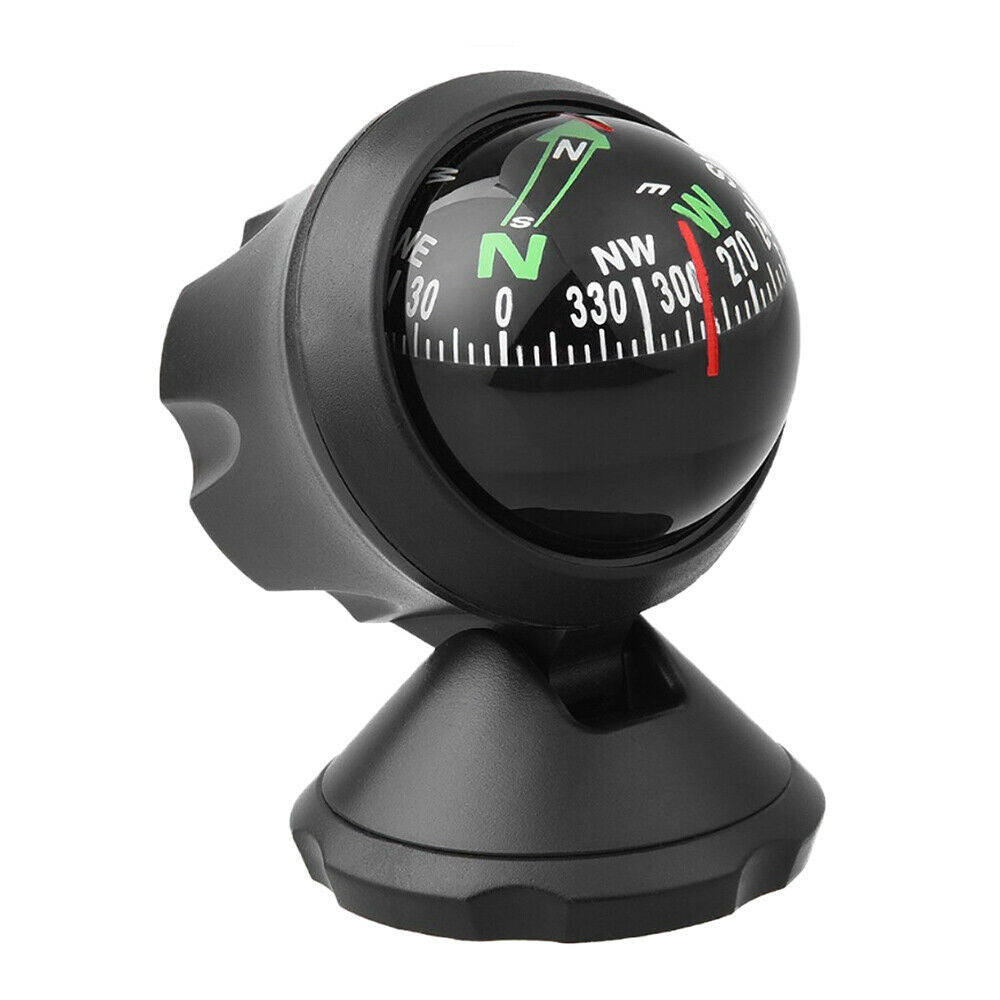 Car Ball Compass Mini Adjustable Multi-Functional Car Dashboard Compass New LIN