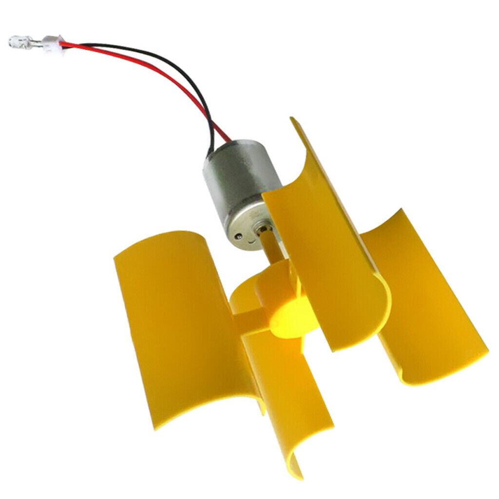 10x Mini Wind Generator Turbine Wind Generator Motor Science Experiment