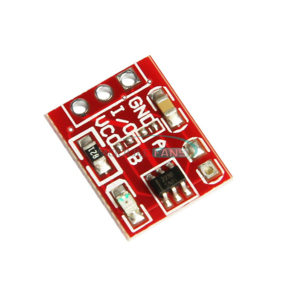 10PCS Self-Lock TTP223 Capacitive Touch Switch Button Module For Arduino