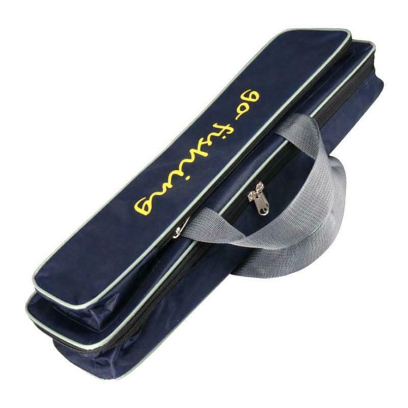 Large Capacity Fishing Rod Holdall Carrier Fishing Tackle Storage Bag 50cm