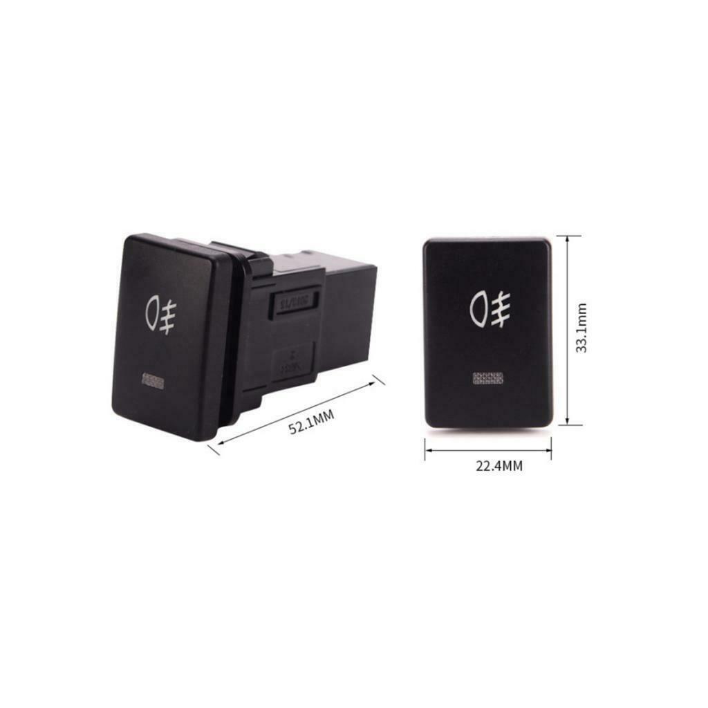 LED Push Button Switch with Connector Cable Kit for - Headlights & Power