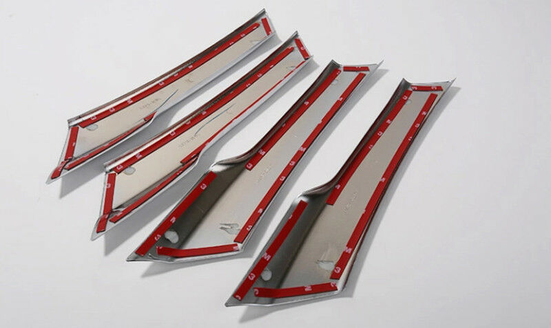 Chrome Interior Door Armrest Cover Trim Molding 4pcs ABS For VW Tiguan 2010-2015