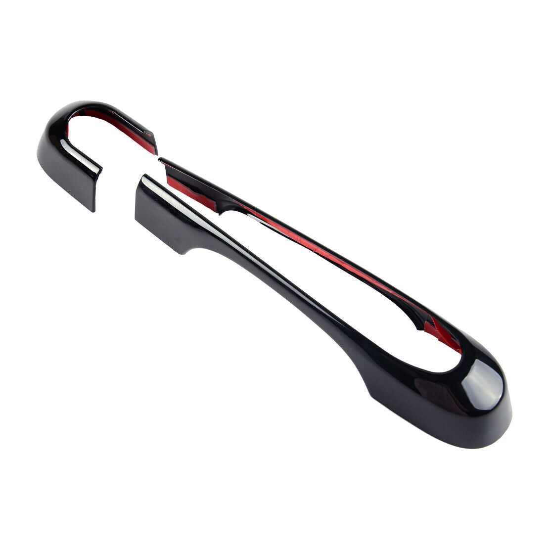 8x ABS Black Door Handle Cover Trim Frame Decor Fit For Jeep Renegade 2015-18 as