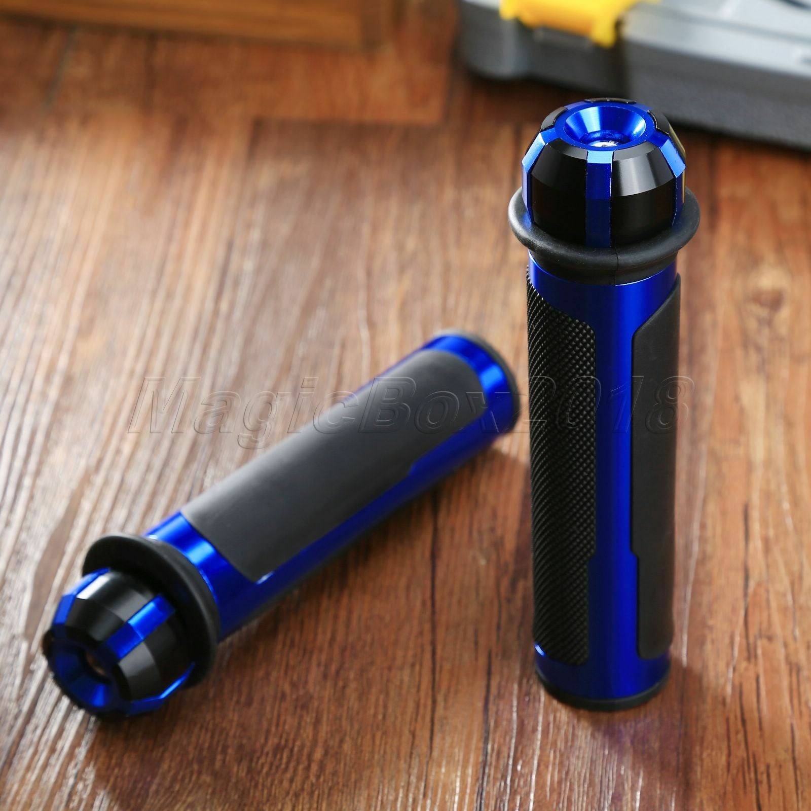 7/8" 1" CNC Aluminum Hand Grips Bar Ends for S1000RR 2014 2013 2012 2011 10