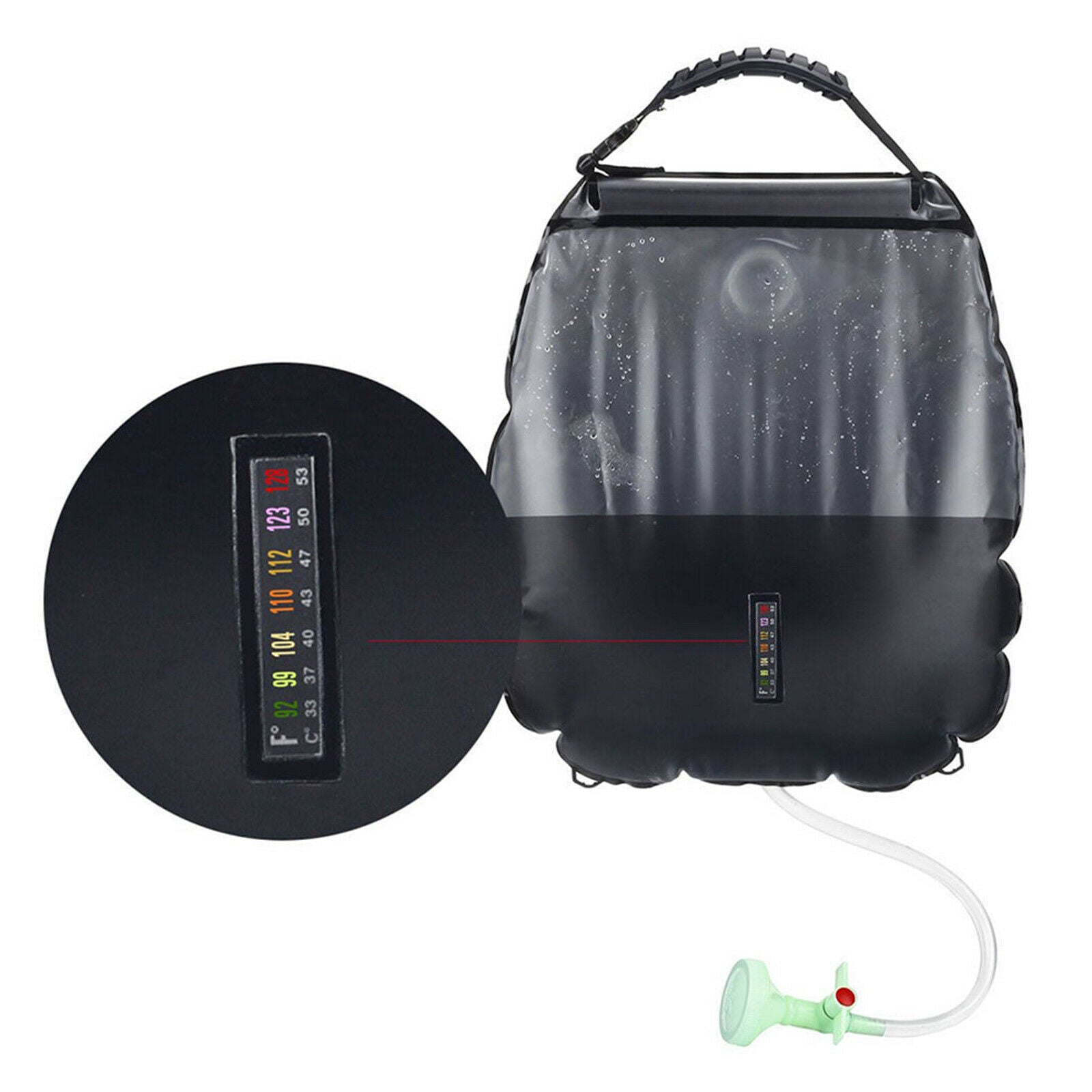 20L Folding PVC Portable Camping Shower Bag for Outdoor Camping Beach Hiking