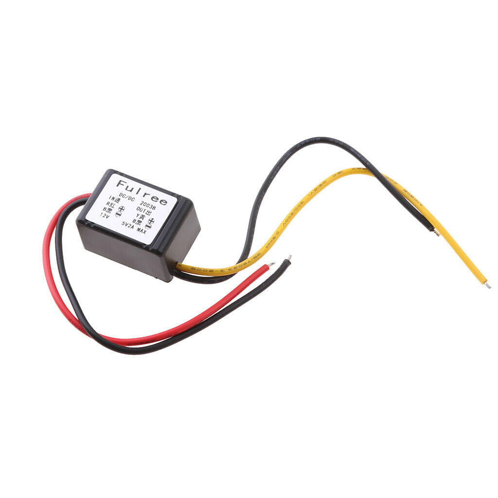 2x DC-DC  Power Module 12V (8-20V) to 5V 2A Car Power Adapter