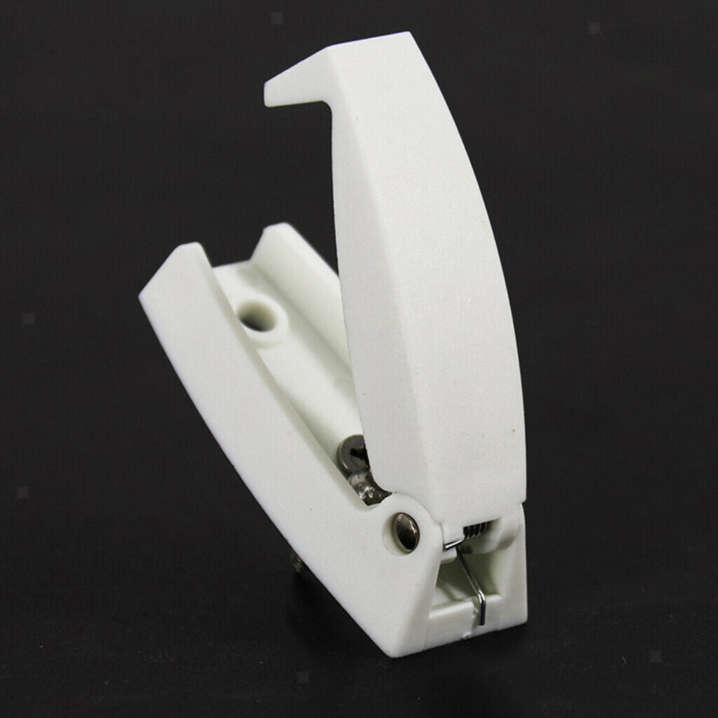 4Pcs RV Door Holder Baggage Door Catch Clips Hook White Easy to install