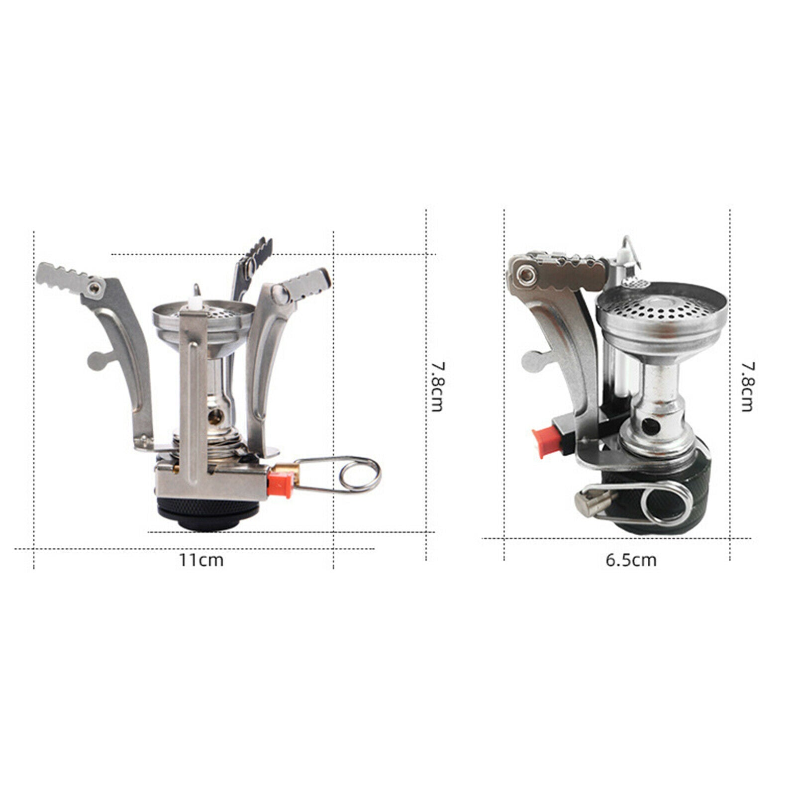 3000W Backpacking Gas Mini Outdoor Camp Hiking Gas Stove Foldable Windproof
