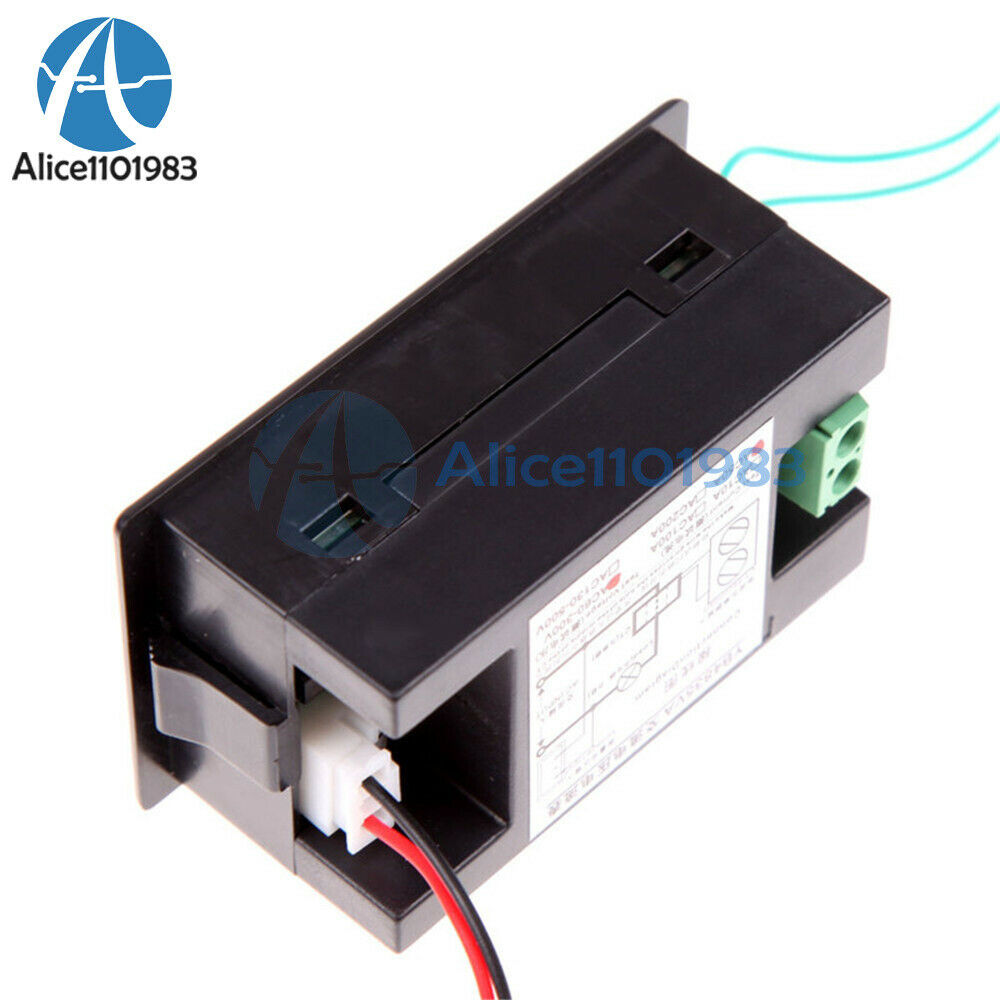 Digital LCD Volt Ampere Amp Meter Voltmeter Dual Panel Guage AC100-300V/200A