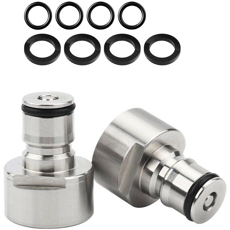 Beer Keg Coupler Adapter, Keg Tap to Ball Lock  Disconnect FPT 5/8inch ThreaC1Q1