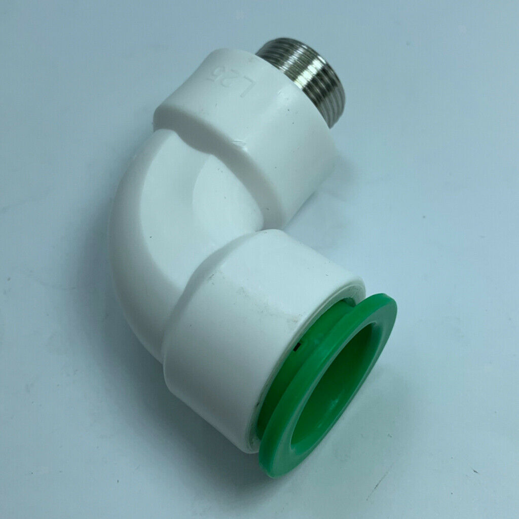 1pc PPR Tube Fittings Through Quick Connector Plumbing Water Pipe Adapter E