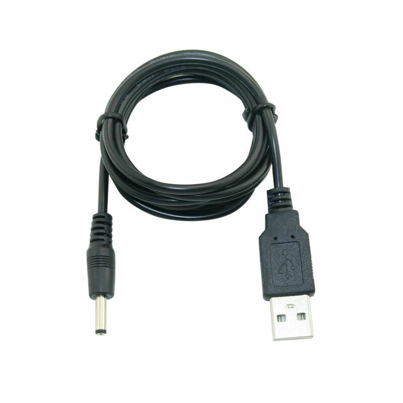 USB to 3.5mm Jack Power Charger Cable Adapter DC 5V Supply Charge Connector Cord