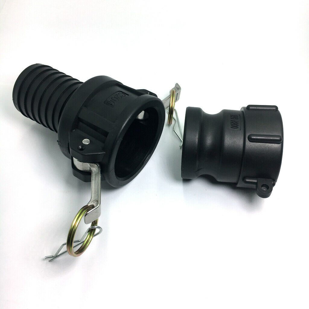 Ton Barrel Joint 60mm Inner Coarse Tooth 2'' male + Female Adapter 50mm