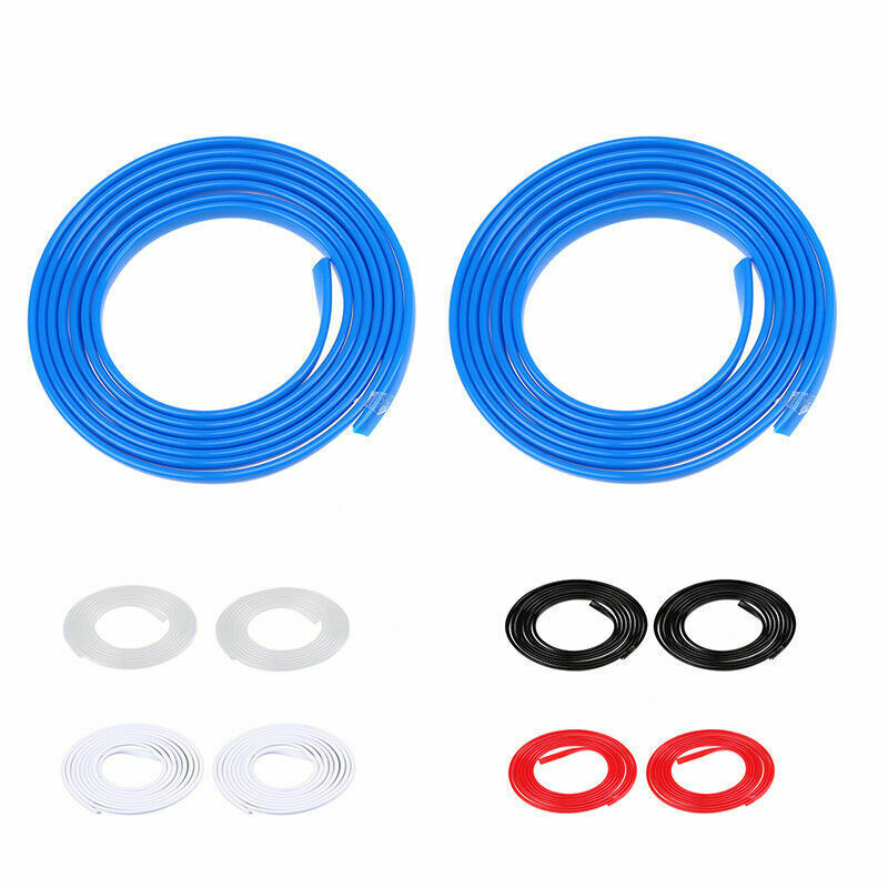 6m Red Edge Door Guard Trim DIY CAR Moulding Guards Molding Protector 20ft Strip