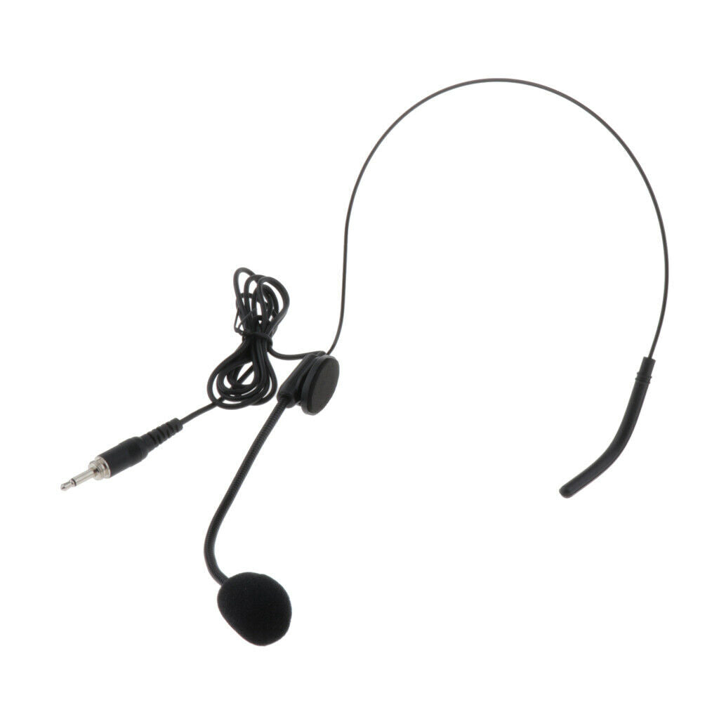 2 Pack 1/8" (3.5mm) TRS w/ Cable Headset Microphone Condenser System for PC