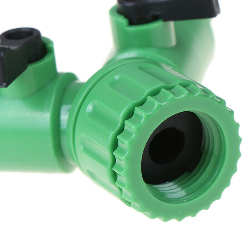 4/6" 3 Way Garden Tap Hose Adapter Connector Adaptor Hose Pipe Splitter Y.l8