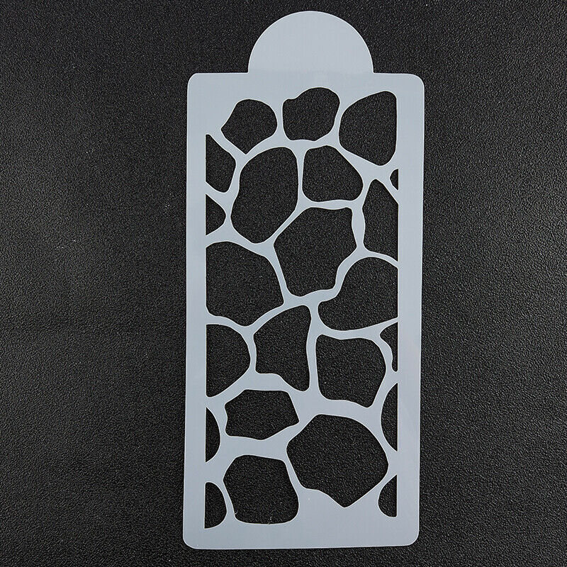 4pcs Zebra Leopard Wild Style Cake Stencil Airbrush Painting Mold Fondant De DF