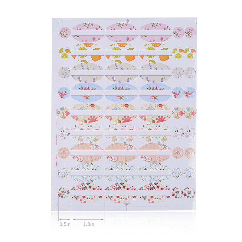 108pcs Writable Self Adhesive Labels Stickers Essential Oil Perfume Loti.l8
