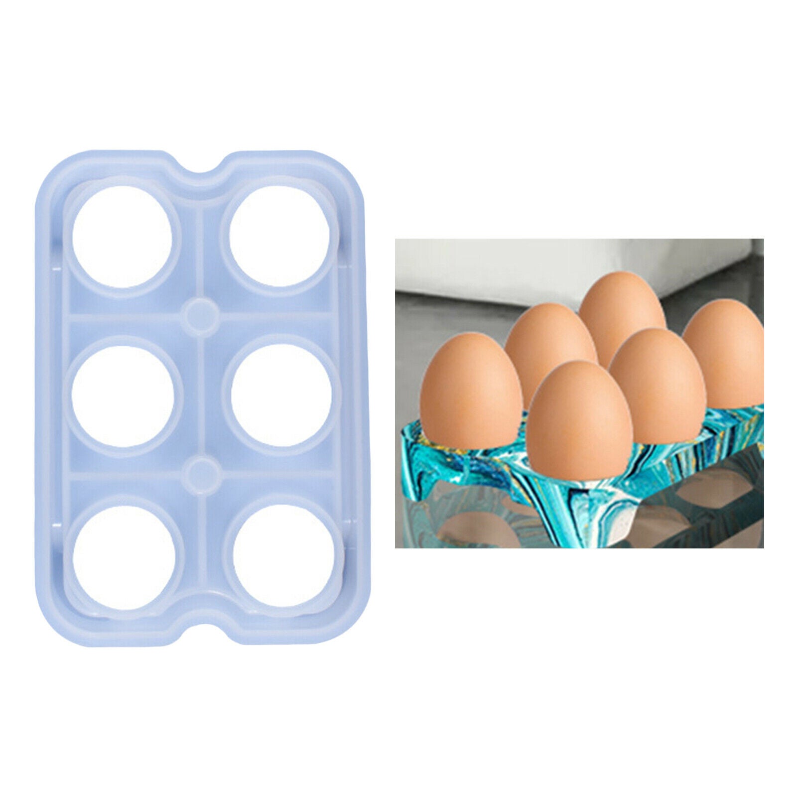 DIY Egg Rack Mold Storage Rack Clay Mold Mould Tools Art Supplies Gifts