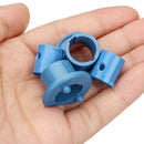 Pair H1 LED Halogen Headlamp Headlight Holder Socket Retainer Adapter Kit