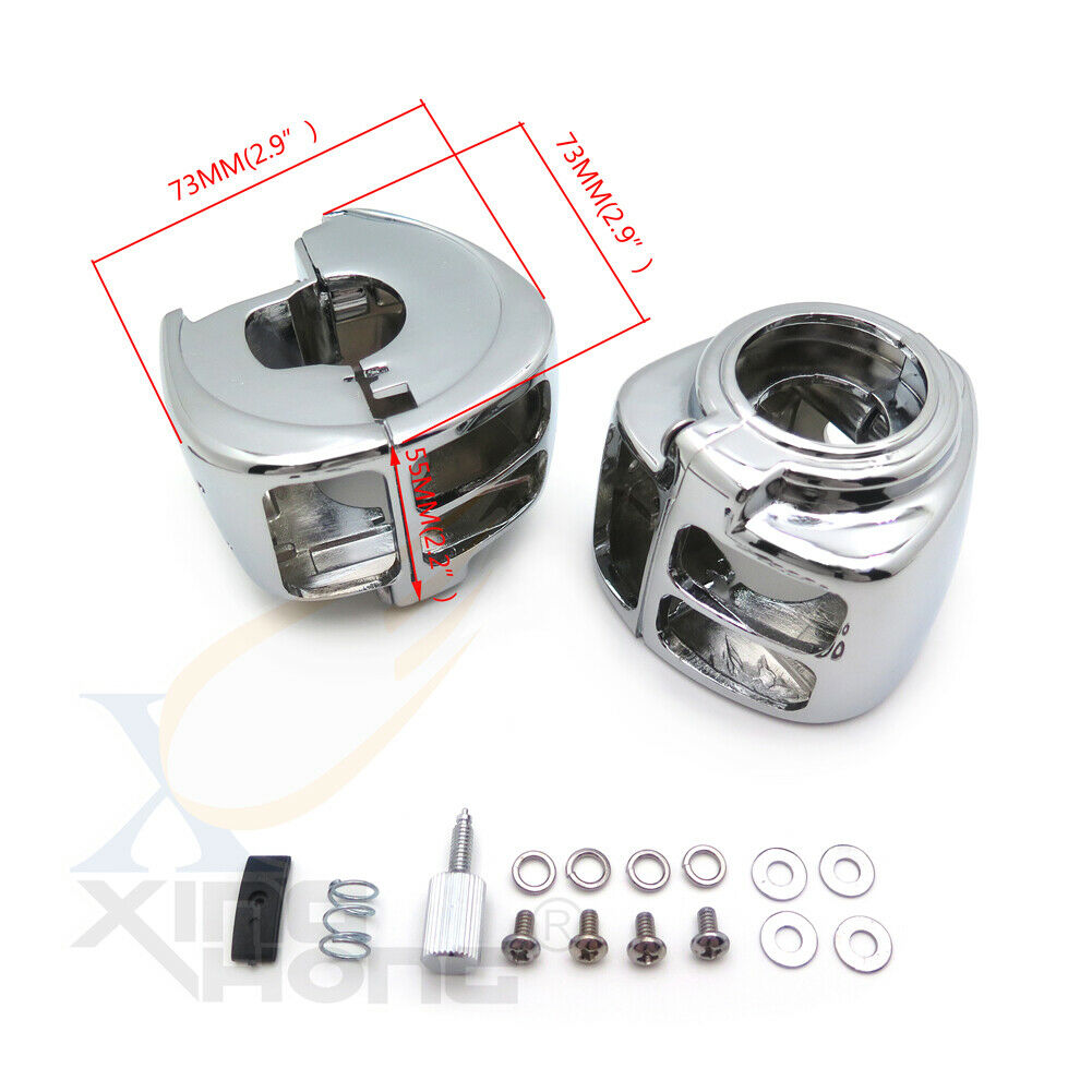 Switch Housing Cover For Harly Sportster Dyna Softail V-Rod Touring 2009 + later