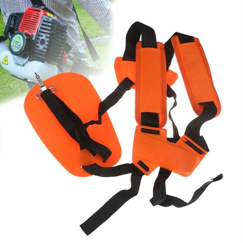 Weed Eater Harness Double Shoulder Strap Garden Grass Trimmer Brush Cut MEBDDD