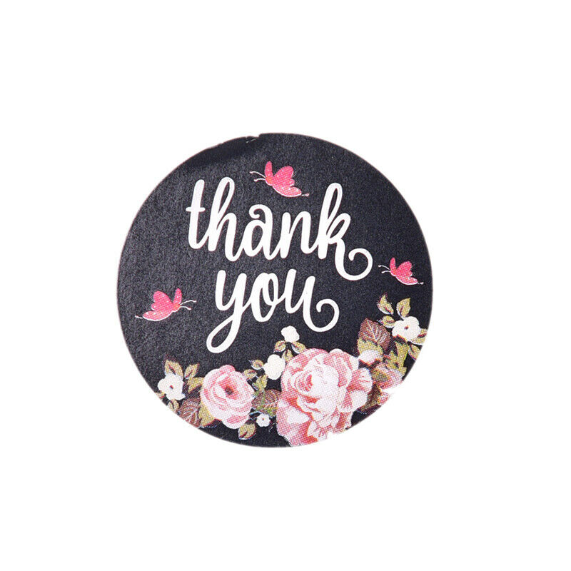 500PCS/Roll Stickers Seal Labels Handmade Custom Thank You Stick.l8