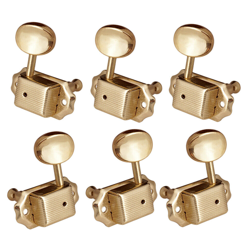 Set Of 6pcs Stylish 3L3R Tuning Mechanical Peg Pegs For Guitar , Telecaster,