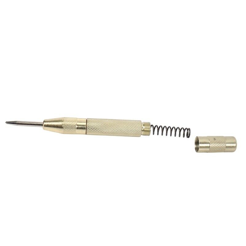 3 Pcs Automatic Center Punch Tool, 5 Inch Sp Loaded Crushing Hand Tool With CuR3