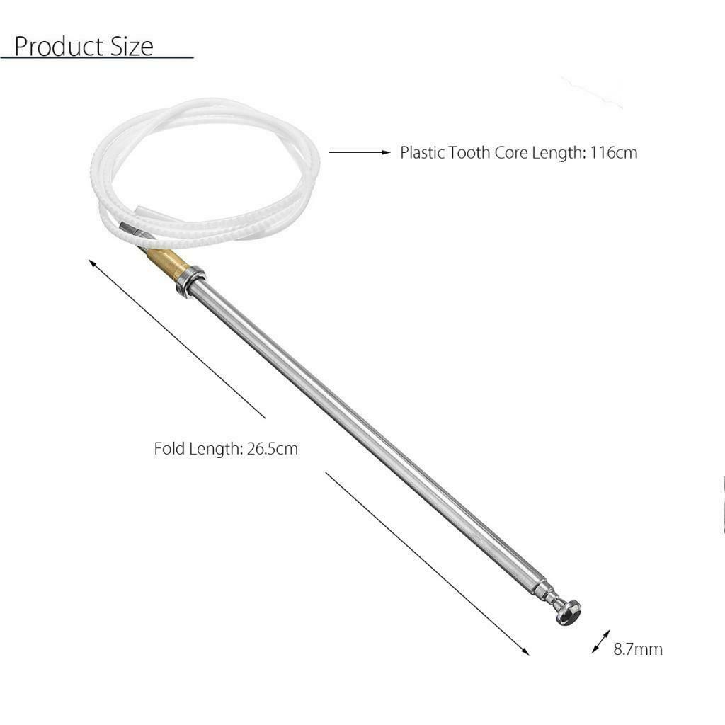 Stainless Steel Power Antenna Mast for  W124 W126 W201 C107