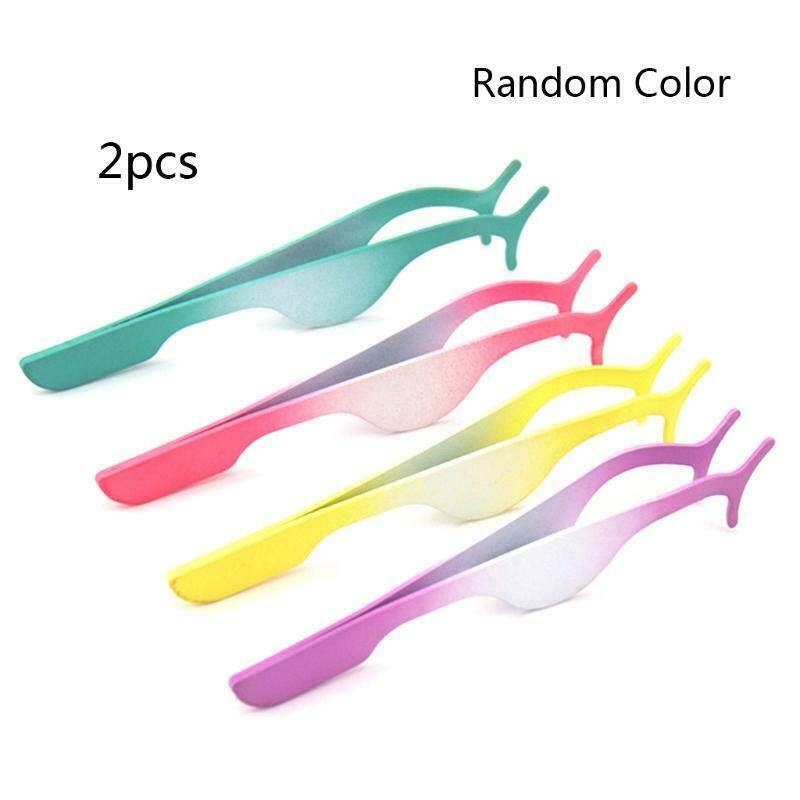 False Eyelashes Applicator Tool Eyelash Extension Tweezers Remover Clip Nipper