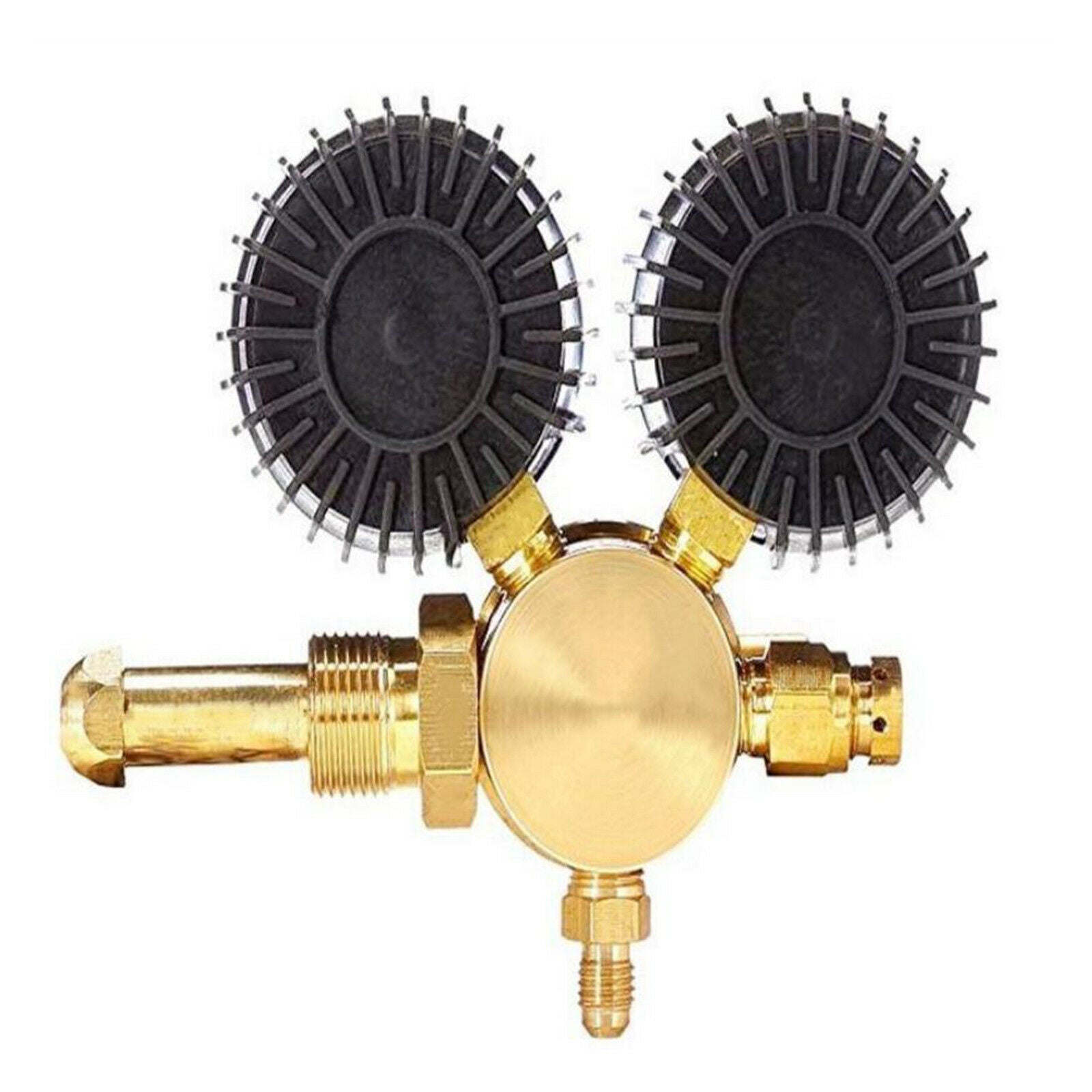 Brass Nitrogen Gas Regulator 0-4000kPa 0-800 PSI  Pressure CGA580