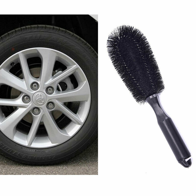 Car Wheel Cleaning Brush Tire Rim Scrub Washing Vehicle Detailing Cleaner.l8