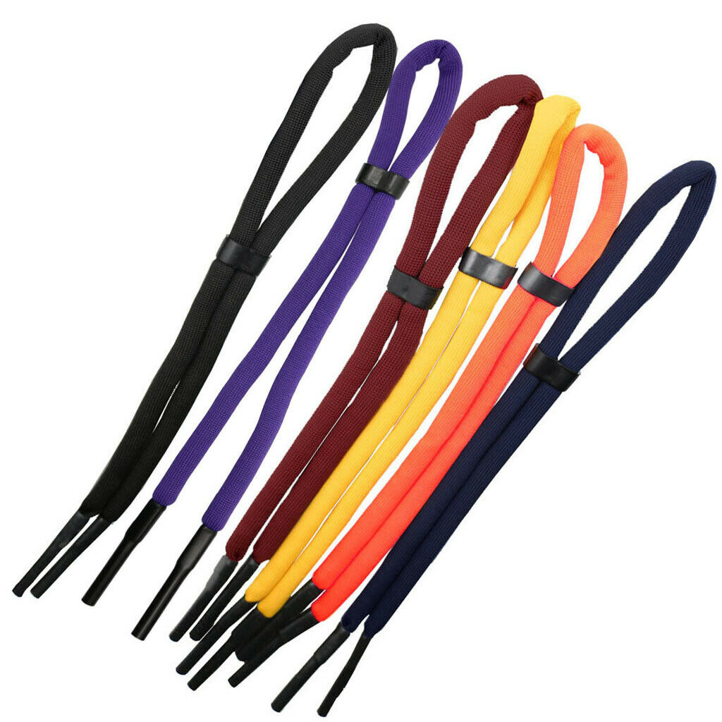 6pcs Chain Sunglasses Rope Holder Strap Polyester Cord