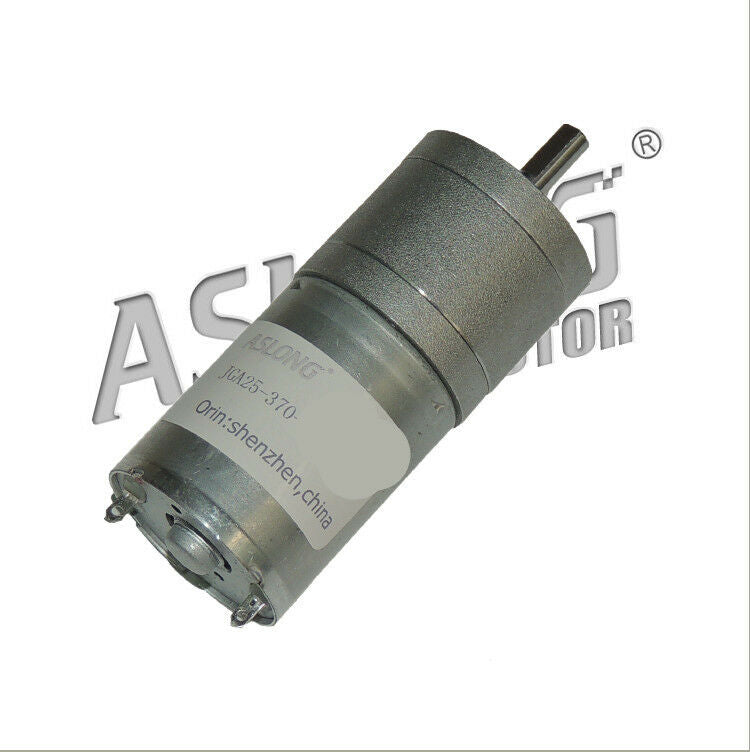 JGA25-370 DC 3V 681RPM High Torque Speed Reducing Cylinder DC Gear Motor