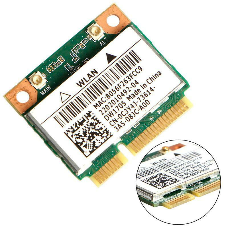 Intel Qualcomm Atheros QCWB335 Wifi Mini Wireless Card CN-0C3Y4J For Dell DW1705