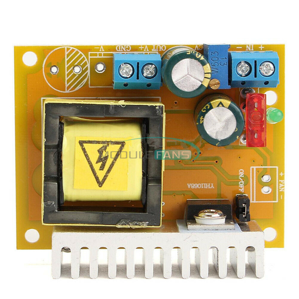2PCS DC8~32V to 45~390V High Voltage Boost ZVS Step-up Booster Charge Module