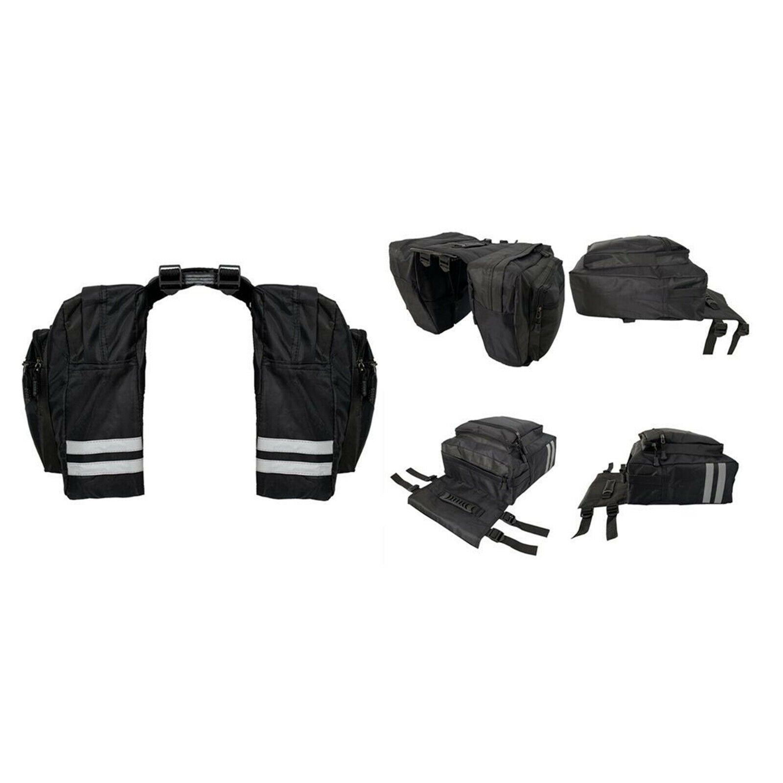 Bicycle bike bike double pannier back seat bag trunk bag