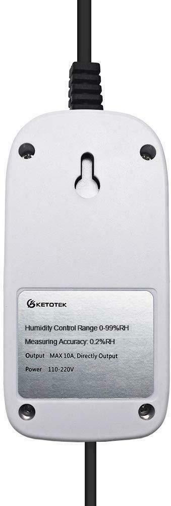 Digital Humidity Controller Humidification Dehumidification Socket High Precisio