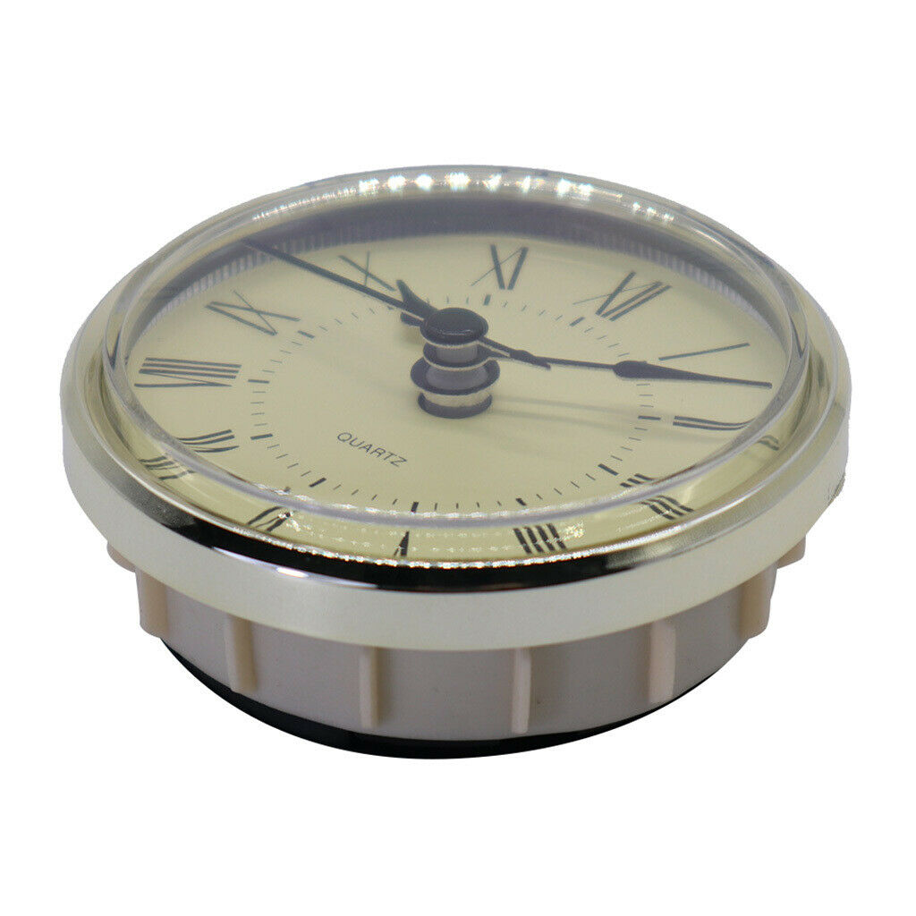 Roman Numeral Skeleton Quartz Watch Insert Plastic Watch Insert 70mm