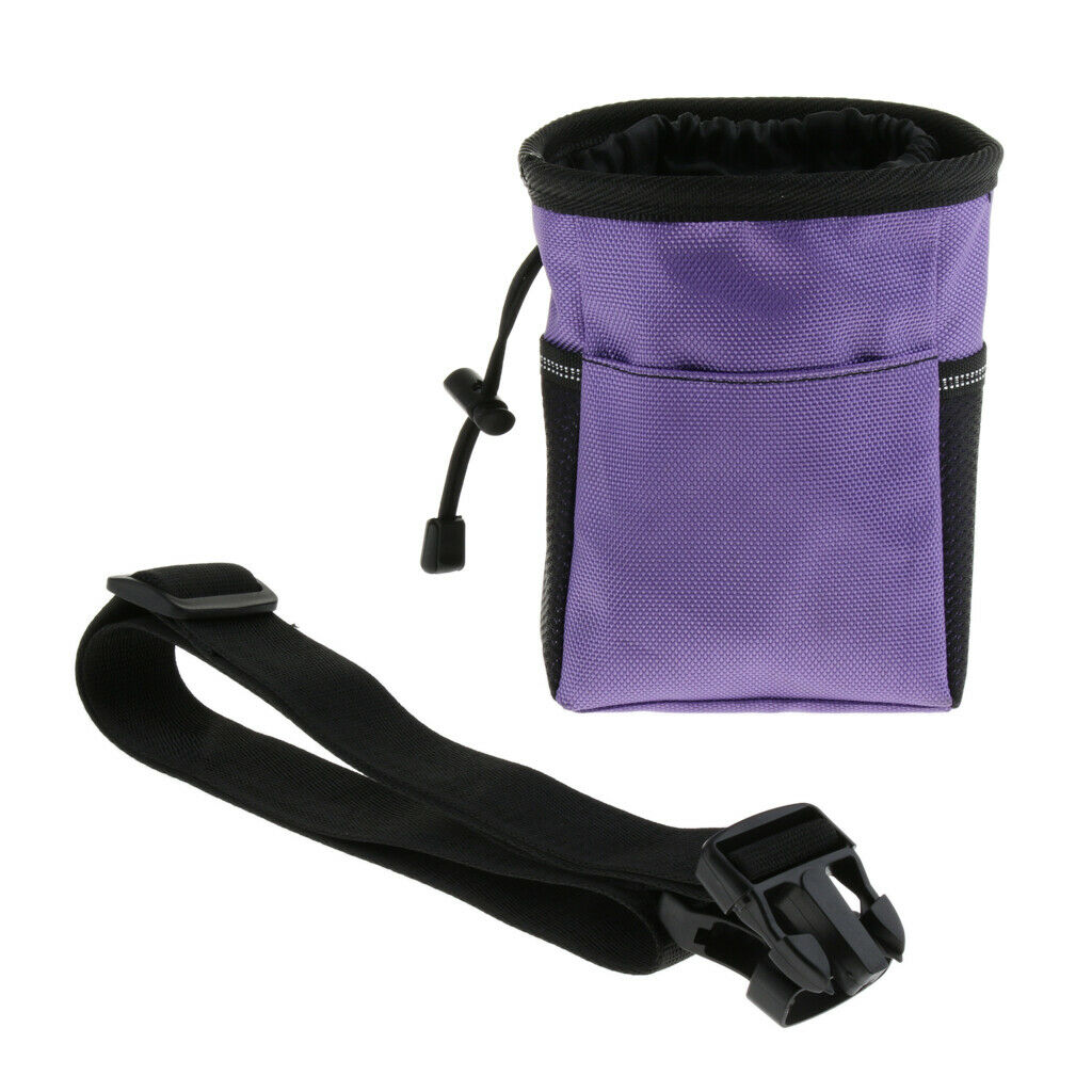 Pet Portable Bag Dog Outdoor Treat Pouch Training Bag with Shoulder Strap