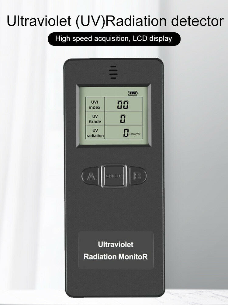 KF-90 Digital Ultraviolet Radiation Detector UV UVI EMF Meter Illumination Test