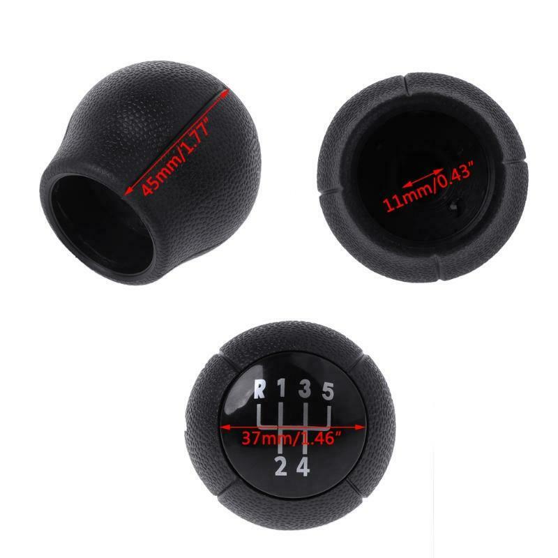 5 Speed Manual Gear Shift Knob For Opel Astra F G Sintra Tigra Corsa Zafira B