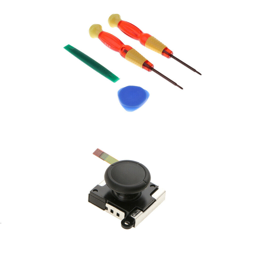 Left & Right Analog Rocker + Repair Tools for NS Switch Controller