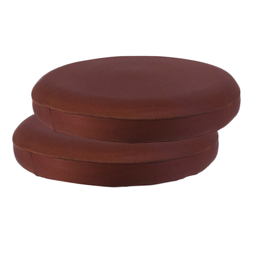 2Pcs Bar Stool Covers Round Chair Seat Cover Protector Slipcovers