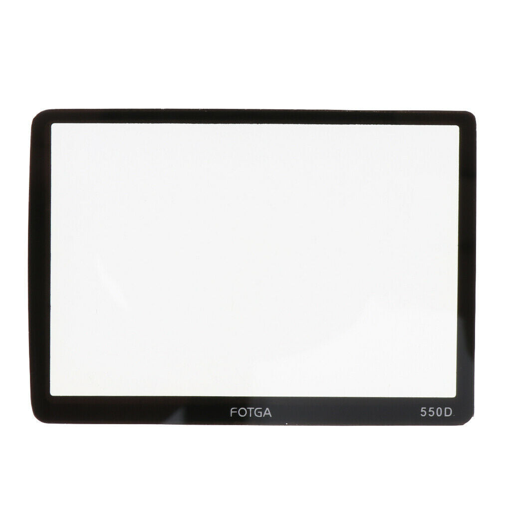 Anti-scratch DSLR LCD Screen Tempered Glass Protector For Canon 550D