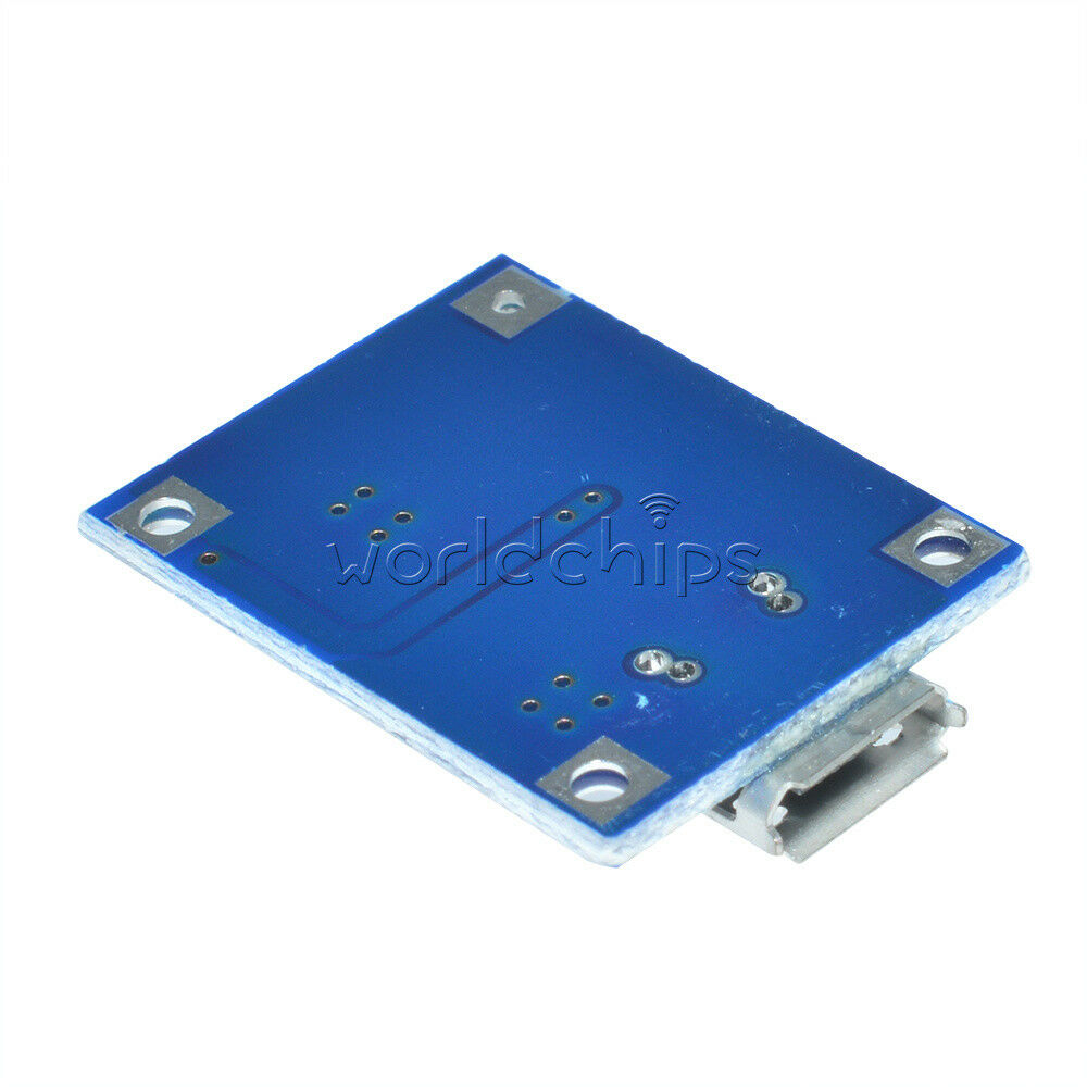 5PCS MICRO USB TP4056 5V 1A 18650 Lithium Battery Charging Module Board