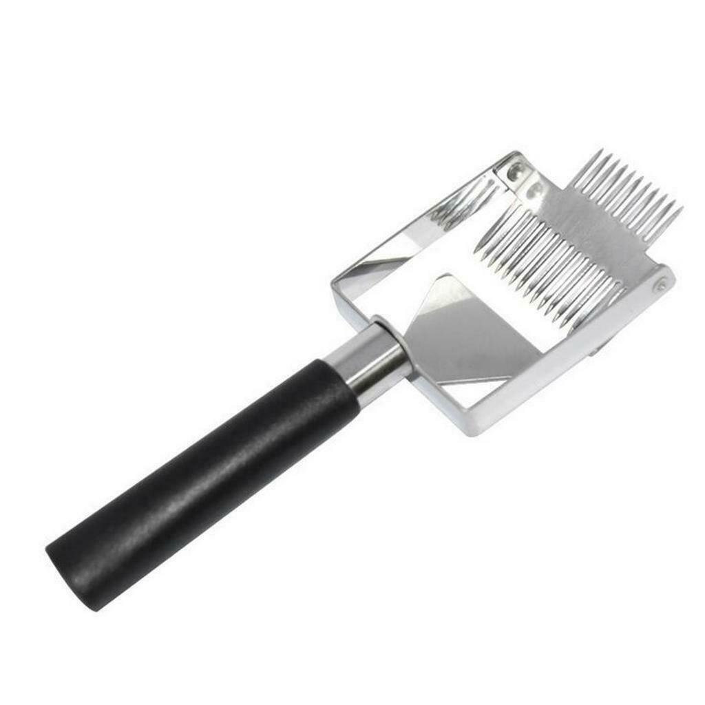 Stainless Steel Hive Uncapping Honey Fork Scraper Beekeeping Tool