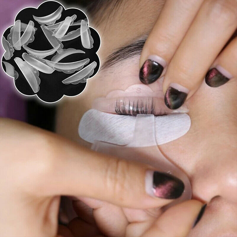 5 Pairs Silicone Eyelash Perm Pad Colorful Recycling Eyelash Curler Acces.l8