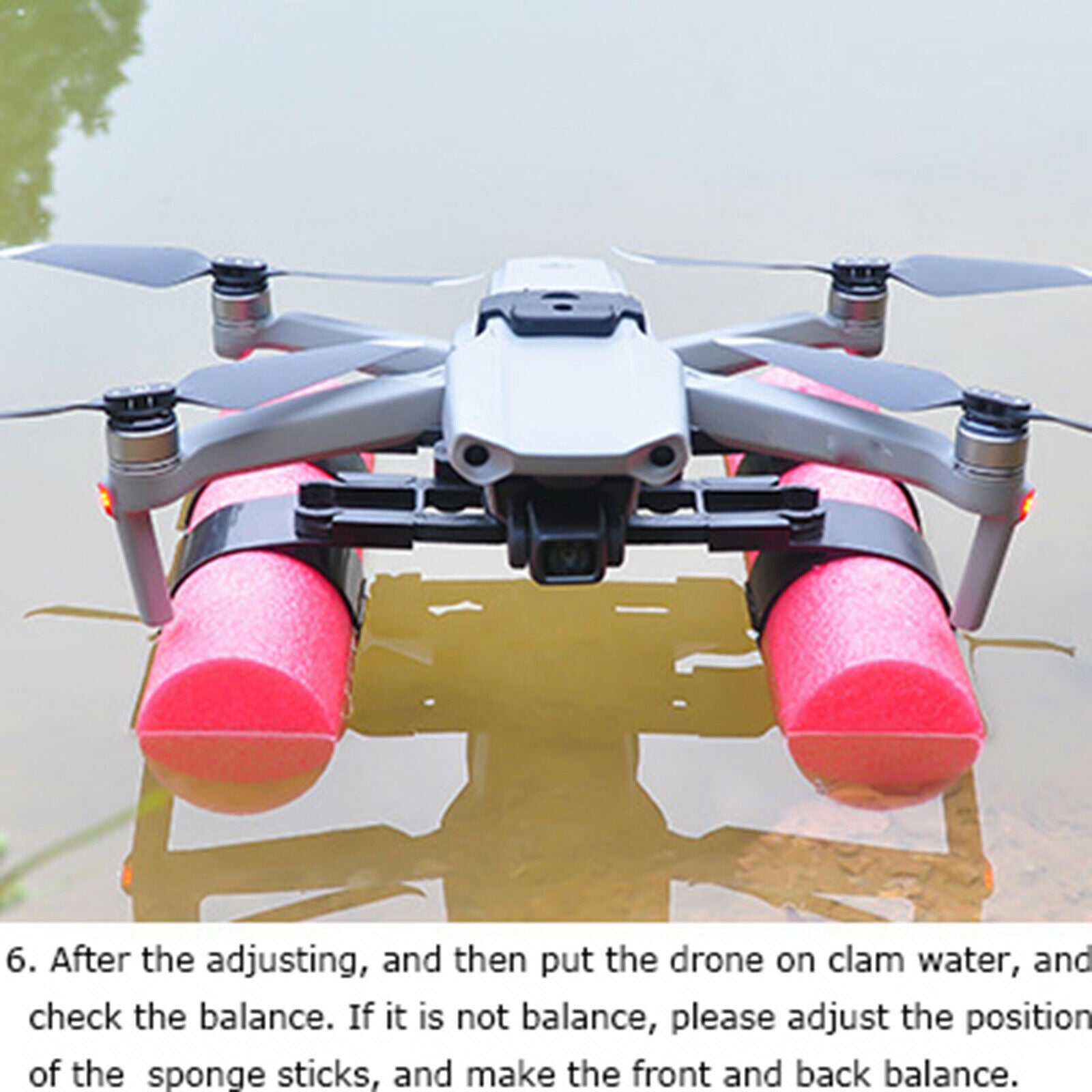 Heighten Buoyancy Rod Damping Floating Holder Landing for DJI MAVIC AIR2 S Drone